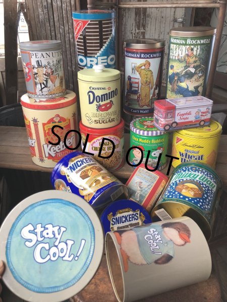 画像10: Advertising Tin Can Norman Rockwell Can't Wait!  (R418) (10)