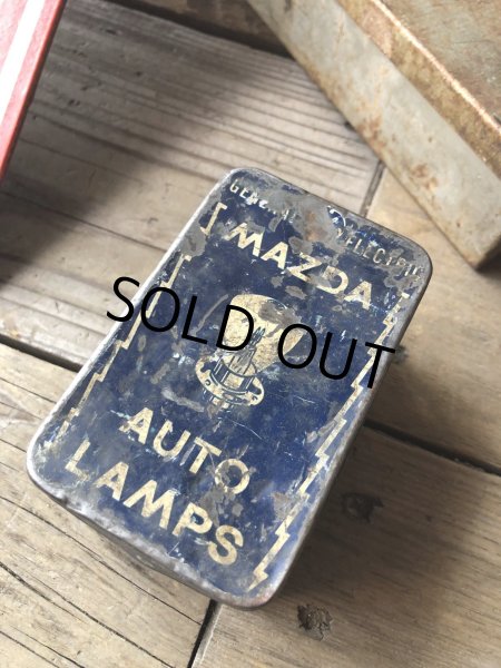 画像10: Vintage Mazda Auto Lamp General Electric GE Tin (R432) (10)