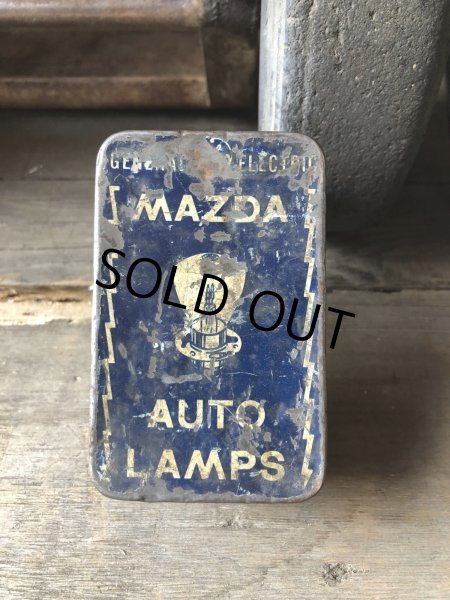 画像1: Vintage Mazda Auto Lamp General Electric GE Tin (R432) (1)