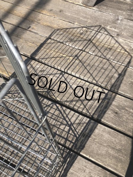 画像10: Vintage Store Display Metal Wire Basket (R435) (10)