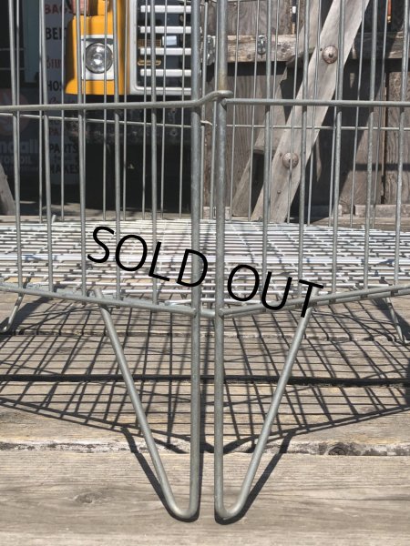 画像8: Vintage Store Display Metal Wire Basket (R435) (8)