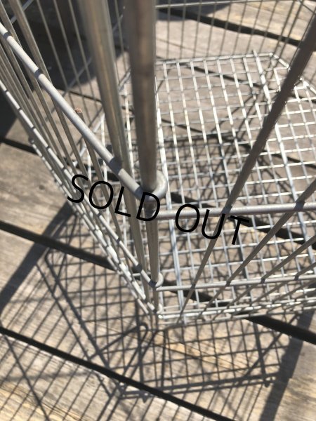画像7: Vintage Store Display Metal Wire Basket (R435) (7)