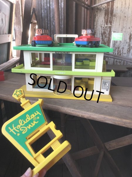 画像23: 70s Vintage Playskool The Familiar Places Holiday Inn Playset (R440) (23)