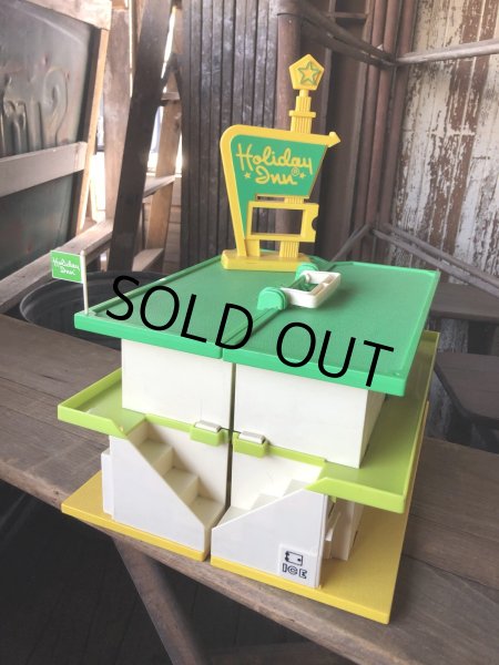 画像13: 70s Vintage Playskool The Familiar Places Holiday Inn Playset (R440) (13)