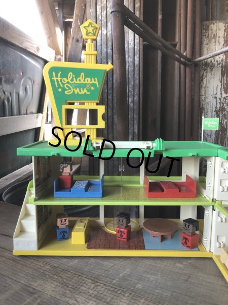 画像4: 70s Vintage Playskool The Familiar Places Holiday Inn Playset (R440) (4)