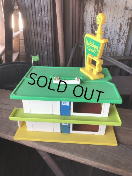 画像14: 70s Vintage Playskool The Familiar Places Holiday Inn Playset (R440) (14)