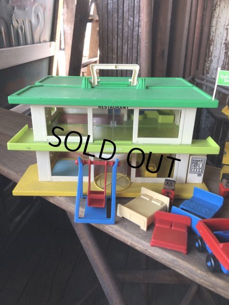 画像21: 70s Vintage Playskool The Familiar Places Holiday Inn Playset (R440) (21)