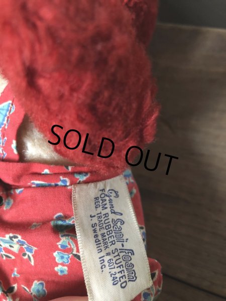 画像3: 50s Vintage Gund Rubber Face Doll Walt Disney Thumper Red (R449) (3)