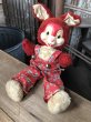 画像2: 50s Vintage Gund Rubber Face Doll Walt Disney Thumper Red (R449) (2)