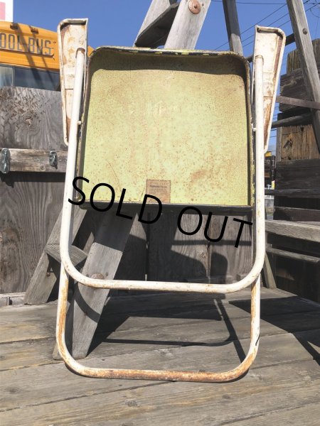 画像22: 50s SHWAYDER BROS INC Samson Cavalier Samsonite Folding Lawn Patio Armchair SET (R451) (22)