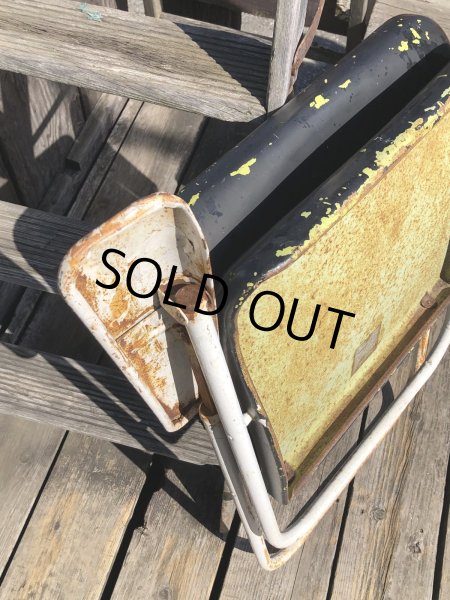 画像32: 50s SHWAYDER BROS INC Samson Cavalier Samsonite Folding Lawn Patio Armchair SET (R451) (32)