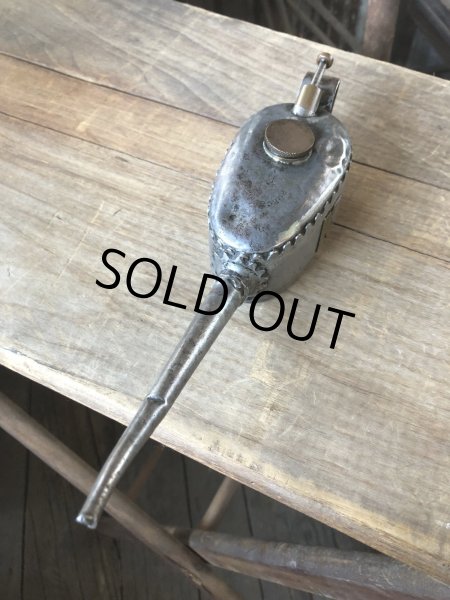 画像9: 20s〜 Antique England Kaye's Oil Can Pump Oiler (R454) (9)