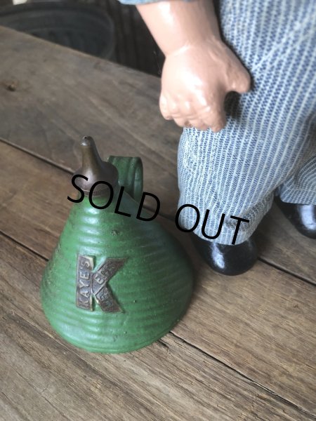 画像12: Antique England Kaye's Handy Thumb Oiler Can (R452) (12)