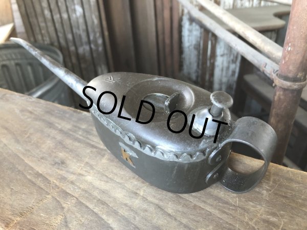 画像17: 20s〜 Antique England Kaye's Oil Can Pump Oiler (R453) (17)