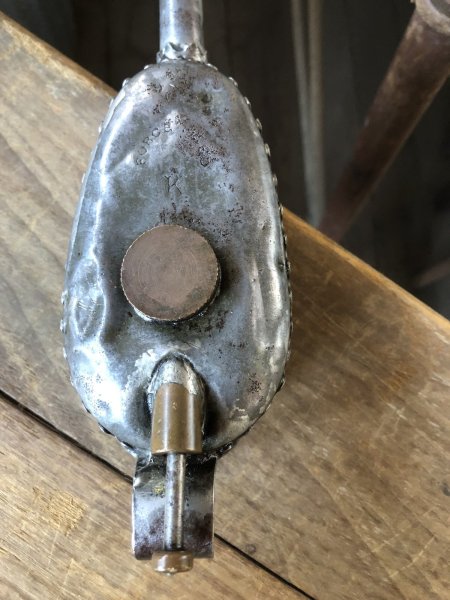 画像15: 20s〜 Antique England Kaye's Oil Can Pump Oiler (R454) (15)