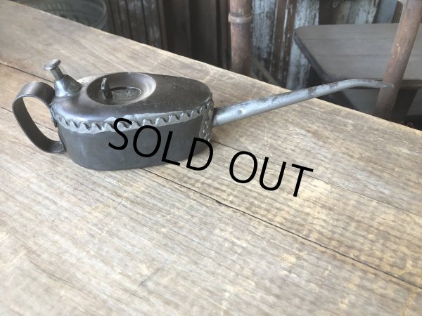 画像13: 20s〜 Antique England Kaye's Oil Can Pump Oiler (R453) (13)