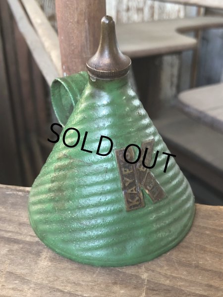 画像4: Antique England Kaye's Handy Thumb Oiler Can (R452) (4)