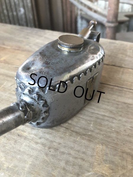 画像11: 20s〜 Antique England Kaye's Oil Can Pump Oiler (R454) (11)