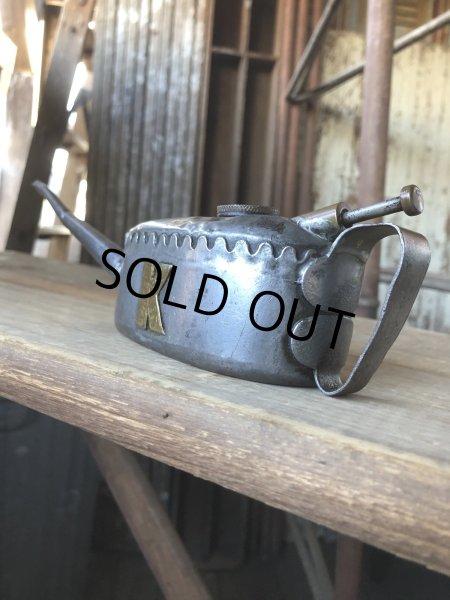 画像12: 20s〜 Antique England Kaye's Oil Can Pump Oiler (R454) (12)