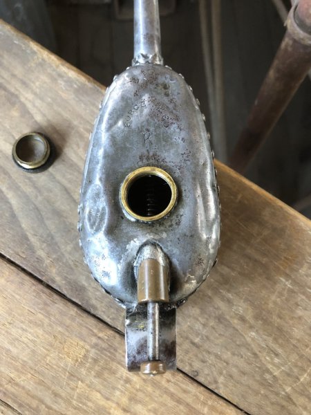 画像16: 20s〜 Antique England Kaye's Oil Can Pump Oiler (R454) (16)