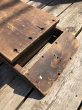 画像20: Vintage American Primitive Wooden Ironing Board Table (B459) (20)