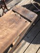 画像4: Vintage American Primitive Wooden Ironing Board Table (B459) (4)