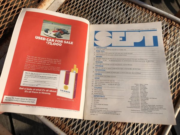 画像2: 70s Vintage Car Magazine Car and Driver 1973 (B477) (2)