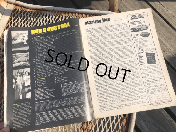 画像2: 70s Vintage Car Magazine ROD & Custom 1973 (B463) (2)