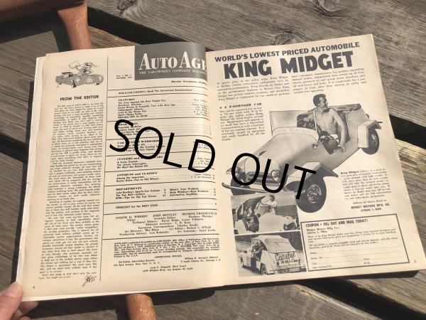 画像2: 50s Vintage Car Magazine Auto Age 1953 (B484) (2)