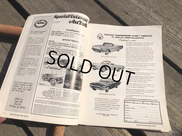 画像2: 70s Vintage Car Magazine Special-Interest AuToS 1977 (B484) (2)