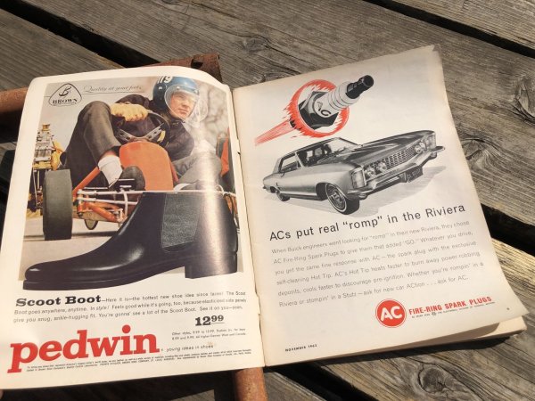 画像2: 60s Vintage Car Magazine Hot Rod 1962 (B469) (2)