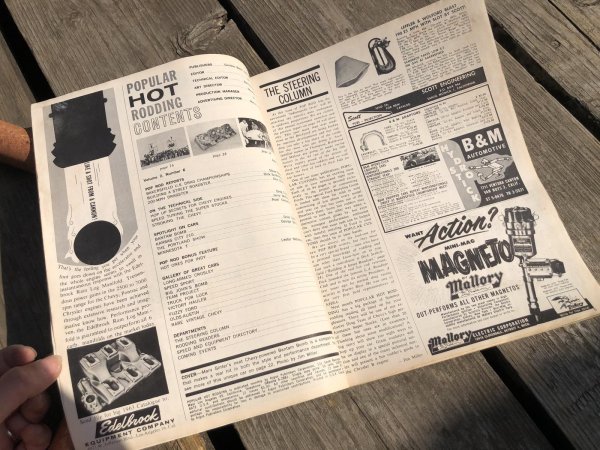画像2: 60s Vintage Car Magazine Popular Hot Rodding 1963 (B466) (2)