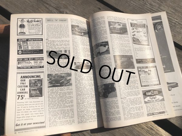 画像4: 60s Vintage Car Magazine Motor Trend 1961 (B483) (4)