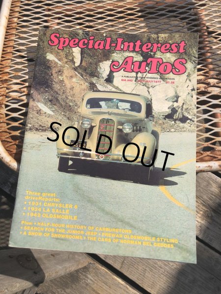 画像1: 70s Vintage Car Magazine Special-Interest AuToS 1977 (B484) (1)