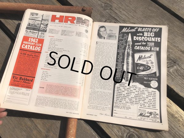 画像3: 60s Vintage Car Magazine Hot Rod 1962 (B469) (3)