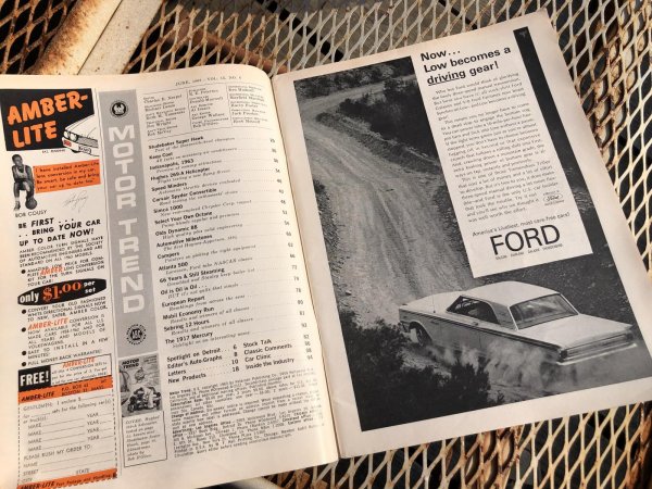 画像3: 60s Vintage Car Magazine Motor Trend 1963 (B475) (3)