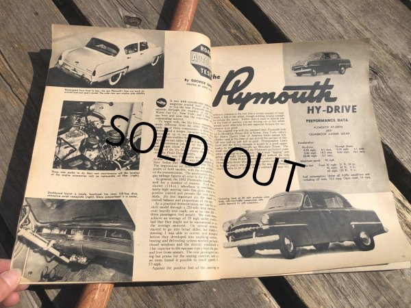 画像4: 50s Vintage Car Magazine Auto Age 1953 (B484) (4)