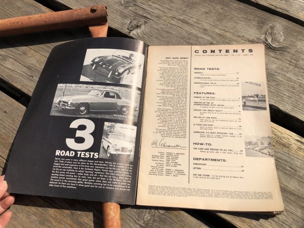 画像3: 50s Vintage Car Magazine Foreign Cars 1959 (B479) (3)