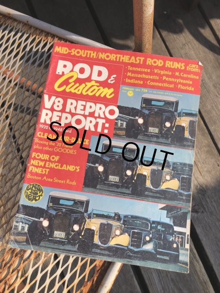 画像1: 70s Vintage Car Magazine ROD & Custom 1973 (B463) (1)