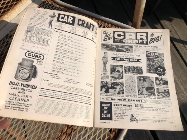 画像2: 60s Vintage Car Magazine Car Craft 1965 (B471) (2)
