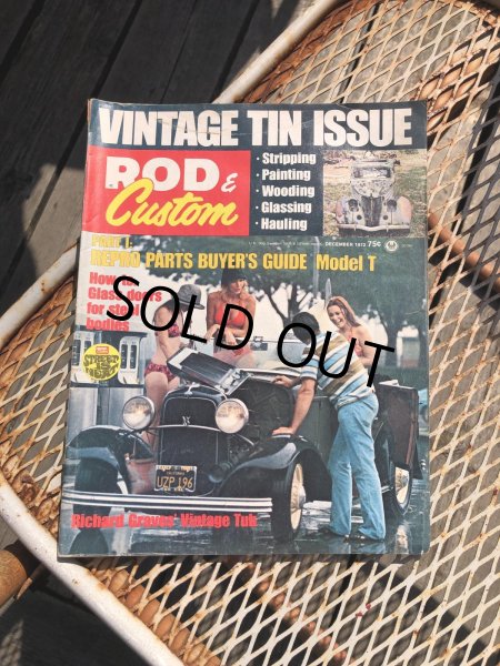 画像1: 70s Vintage Car Magazine ROD & Custom 1972 (B464) (1)