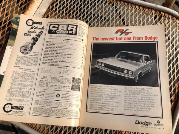 画像2: 60s Vintage Car Magazine Car Craft 1967 (B473) (2)