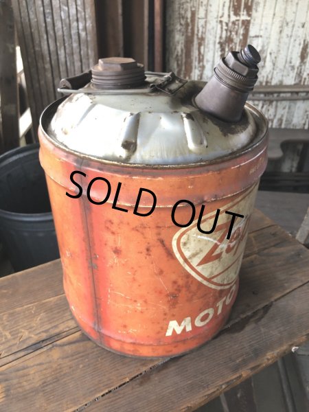 画像2: Vintage Motor Gas Oil 5 Gallon Can Zephyr (R485)  (2)