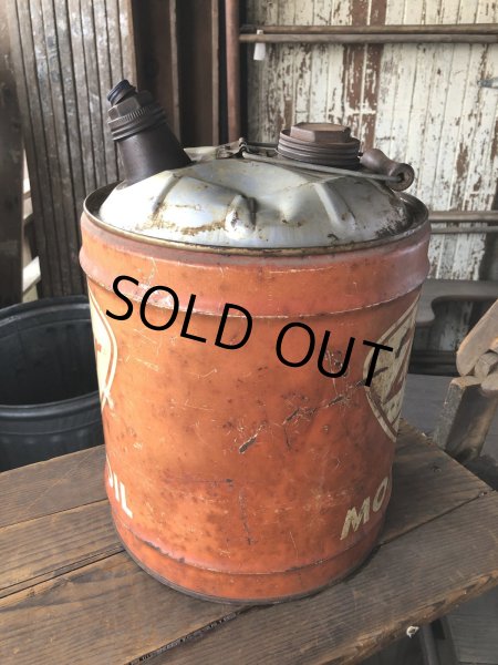 画像4: Vintage Motor Gas Oil 5 Gallon Can Zephyr (R485)  (4)