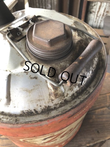 画像10: Vintage Motor Gas Oil 5 Gallon Can Zephyr (R485)  (10)