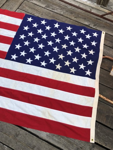 画像20: Vintage United States Flag Valley Forge Flag Company -BEST- 50 Stars MADE IN USA  (R490) (20)