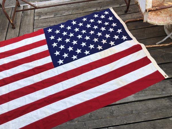 画像19: Vintage United States Flag Valley Forge Flag Company -BEST- 50 Stars MADE IN USA  (R490) (19)