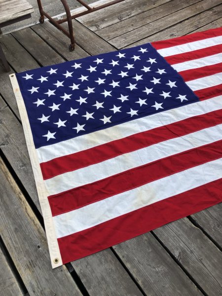 画像8: Vintage United States Flag Valley Forge Flag Company -BEST- 50 Stars MADE IN USA  (R490) (8)