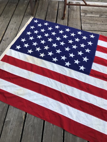 画像9: Vintage United States Flag Valley Forge Flag Company -BEST- 50 Stars MADE IN USA  (R490) (9)