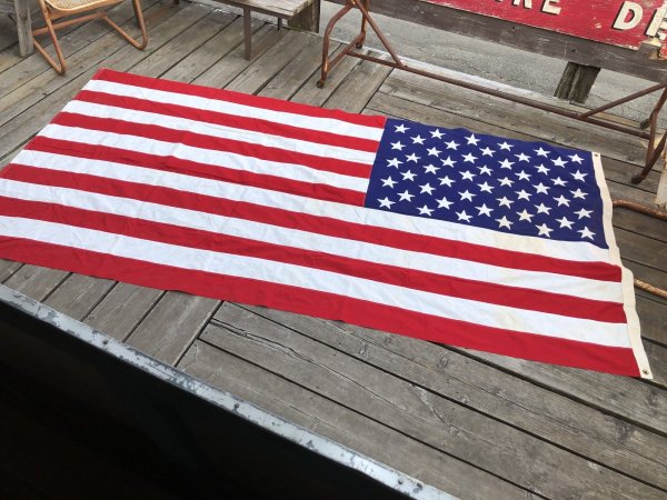 画像18: Vintage United States Flag Valley Forge Flag Company -BEST- 50 Stars MADE IN USA  (R490) (18)